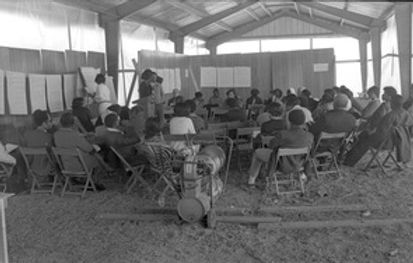 people gathering New Communities Land Trust Group